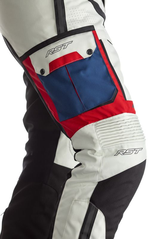 Мотоштани RST Pro Series Adventure-X CE Mens Textile Jean Ice / Blue / Red