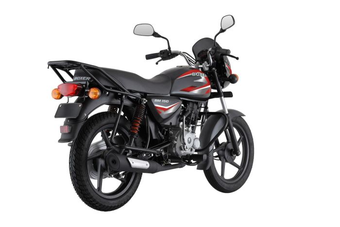 Мотоцикл BAJAJ Boxer BM 150 Black Red
