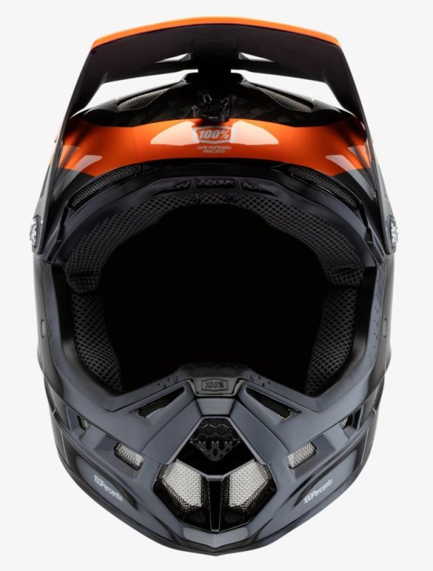 Шолом Ride 100% Aircraft Carbon Helmet Darkblast