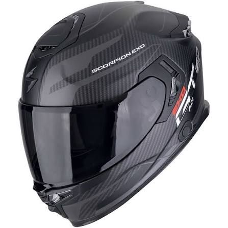 Шолом SCORPION EXO-GT SP AIR FLEX matt black/silver