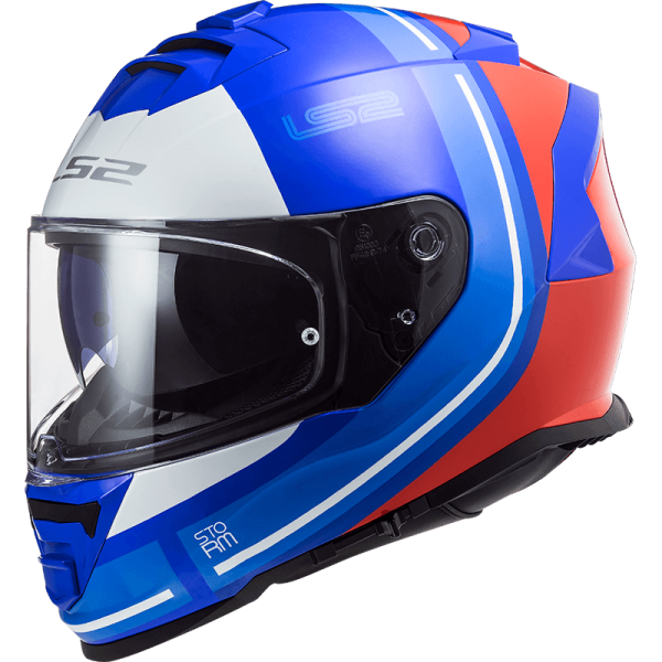 Мотошолом LS2 FF800 Storm Slant Gloss Blue Red