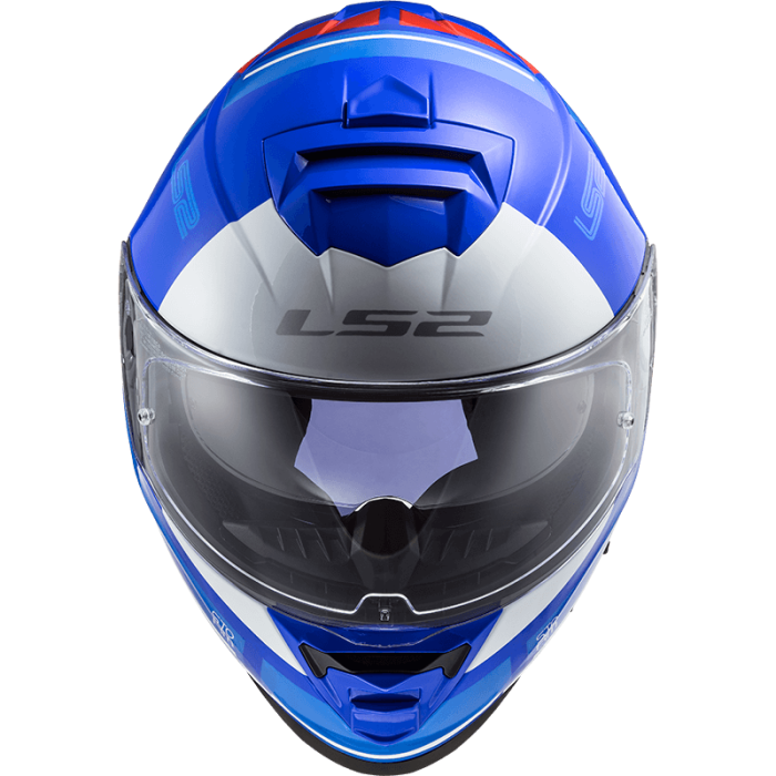 Мотошолом LS2 FF800 Storm Slant Gloss Blue Red