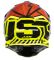 Мотошолом Just1 J39 Poseidon Fluo Yellow Red Black