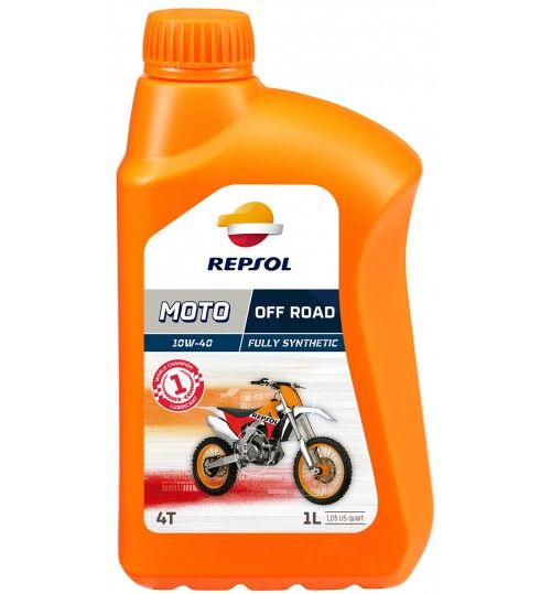 Олива моторна REPSOL MOTO OFF ROAD 4T 10W-40 (1Л)