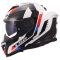 Мотошолом LS2 FF818 Storm 3 Sporty White Blue Red
