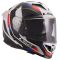 Мотошолом LS2 FF818 Storm 3 Sporty White Blue Red