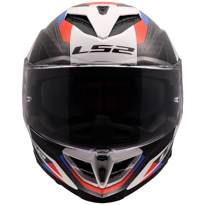 Мотошолом LS2 FF818 Storm 3 Sporty White Blue Red