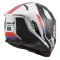 Мотошолом LS2 FF818 Storm 3 Sporty White Blue Red
