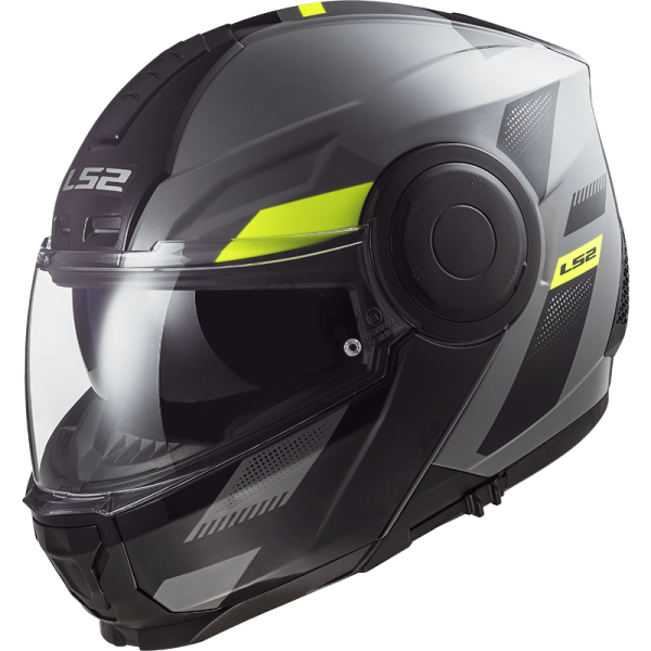 Мотошолом LS2 FF902 Scope Max Nardo Grey Hi-Vis Yellow
