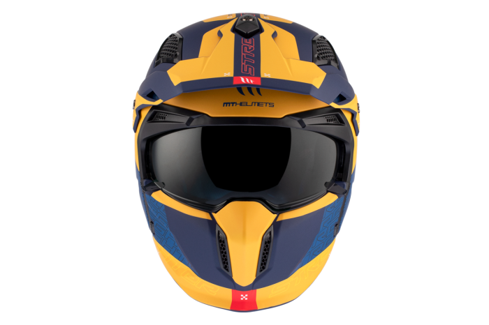 Мотошолом MT Streetfighter SV S Totem C3 Matt Yellow ECE2206