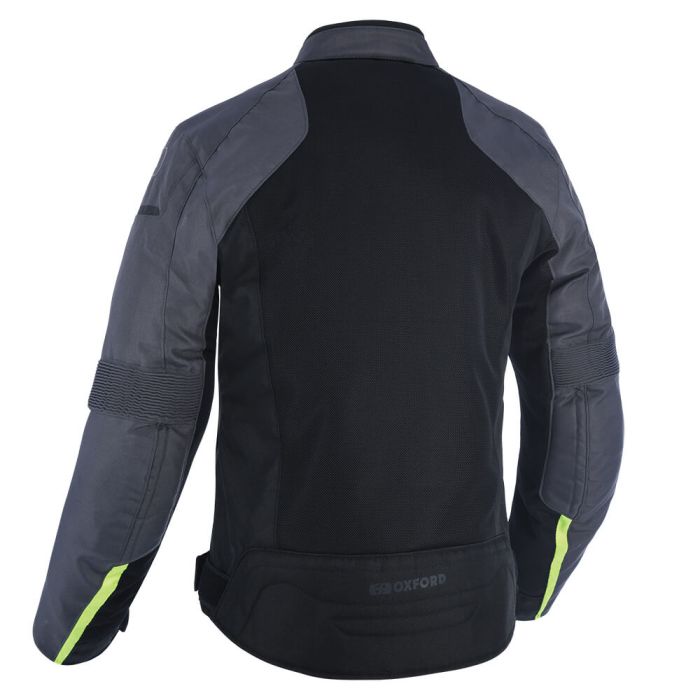 Мото куртка Oxford Delta 1.0 MS Air Jkt Black / Grey / Fluo