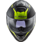 Мотошолом LS2 FF800 Storm Nerve Matt Black Hi-Vis Yellow