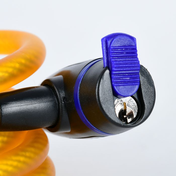 Трос протиугінний Oxford Cable Lock 12mm x 1800mm Gold