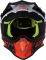 Мотошолом Just1 J38 Mask Fluo Orange Titanium Black - Matt