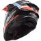Мотошолом LS2 MX701 C Explorer Frontier Blue Fluo Orange
