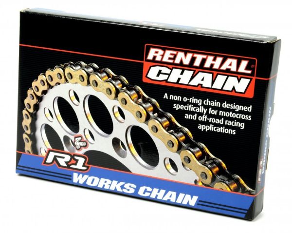 Ланцюг Renthal R1 Works Chain 428 Gold