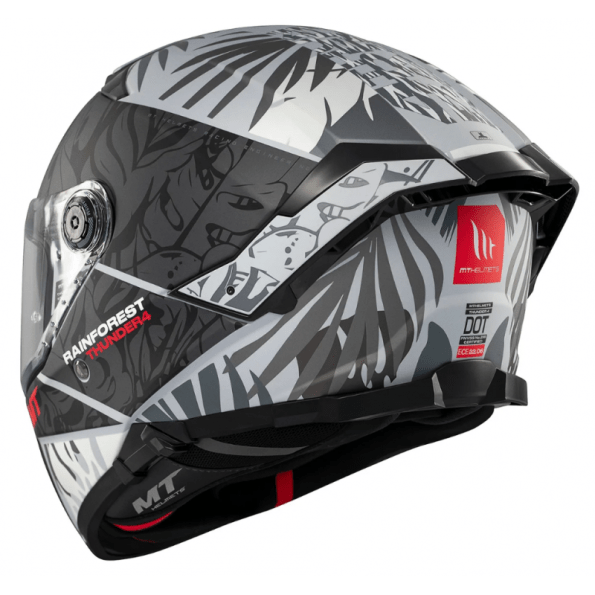 Мотошолом MT THUNDER 4 SV RAINFOREST C2 Matt