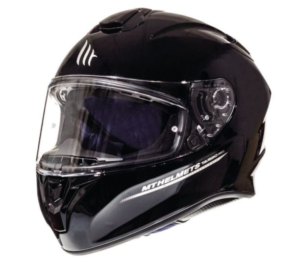 Мотошолом MT Targo Solid A1 Gloss Black