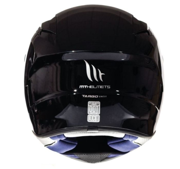 Мотошолом MT Targo Solid A1 Gloss Black