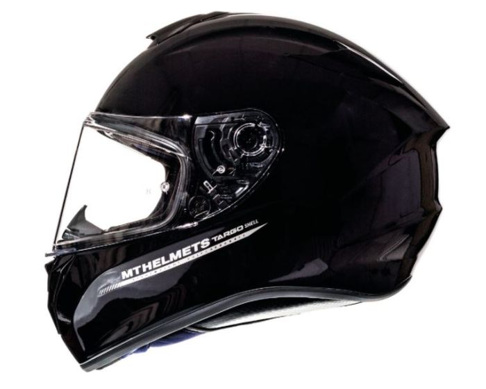 Мотошолом MT Targo Solid A1 Gloss Black