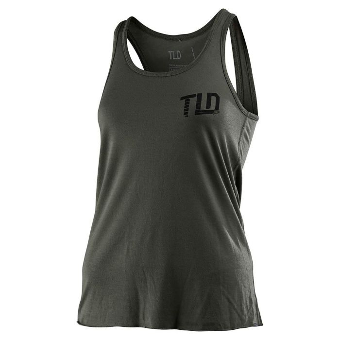 Футболка TLD WMNS Signature Tank [MILITARY GREEN]