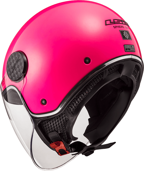 Мотошолом LS2 OF558 Sphere Lux Gloss Pink