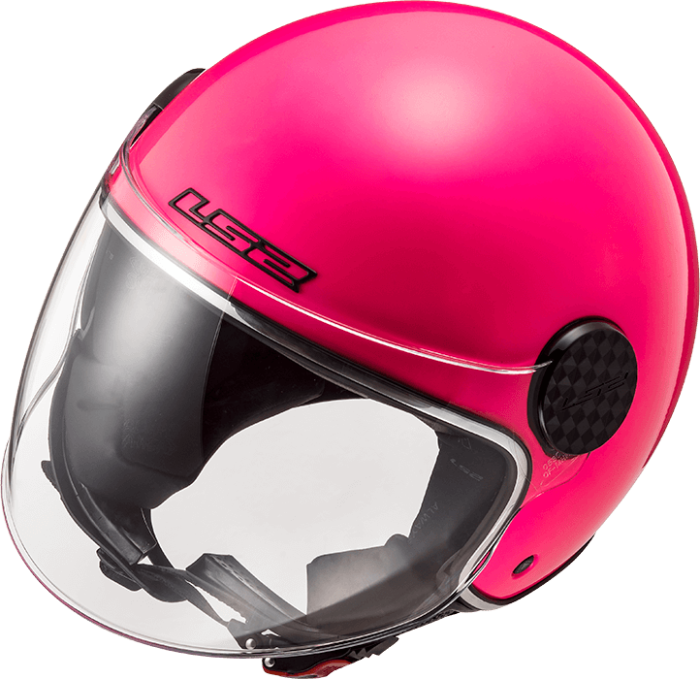 Мотошолом LS2 OF558 Sphere Lux Gloss Pink