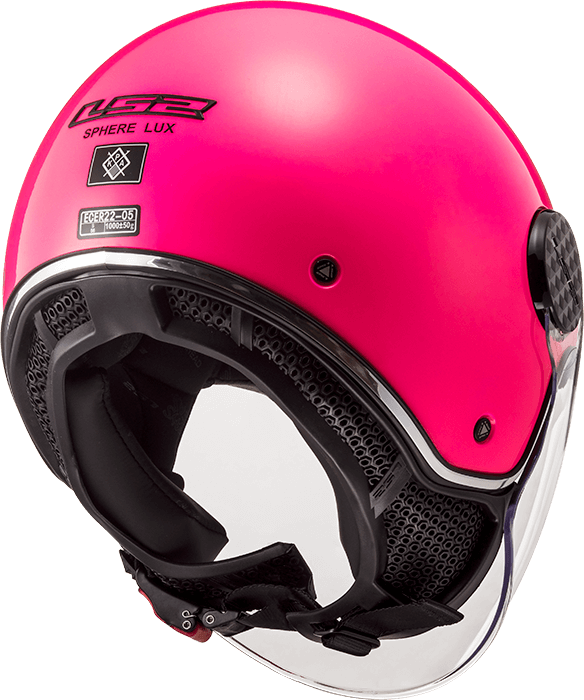 Мотошолом LS2 OF558 Sphere Lux Gloss Pink