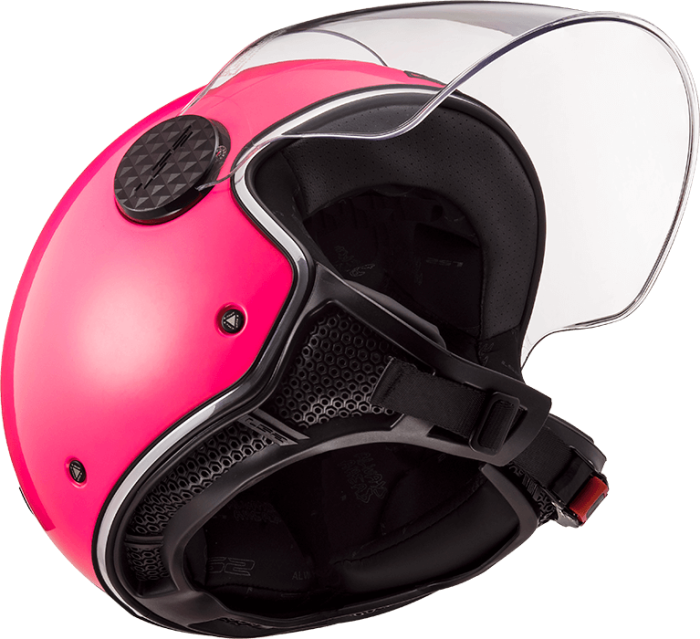 Мотошолом LS2 OF558 Sphere Lux Gloss Pink
