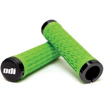 Гріпси ODI SDG LOCK-ON GRIPS Green w/Black Clamps