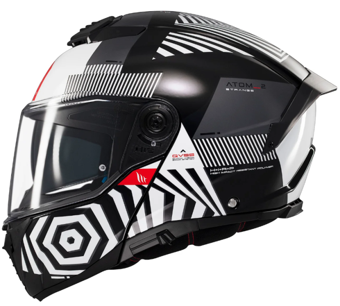 Мотошолом MT ATOM 2 SV STRANGE B2 Gloss