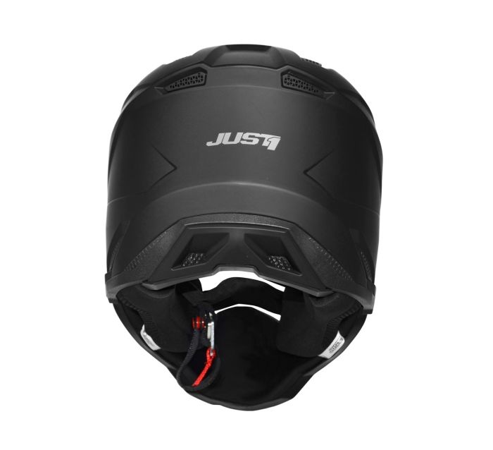 Мотошолом Just1 J40 Solid Black Matt