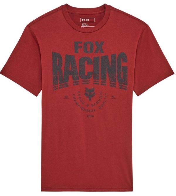 Футболка Fox Premium Short Sleeve Tee - Tread Rust