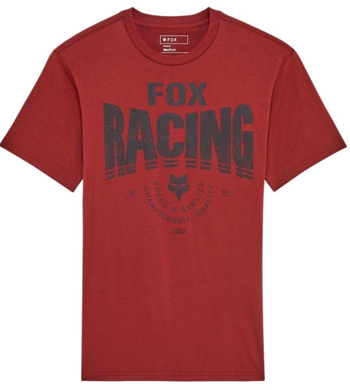 Футболка Fox Premium Short Sleeve Tee - Tread Rust
