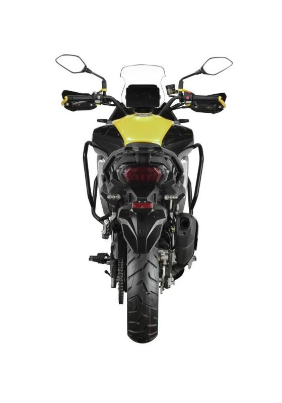 Мотоцикл QJMOTOR SVT650X BLACK/WHITE/GOLDEN