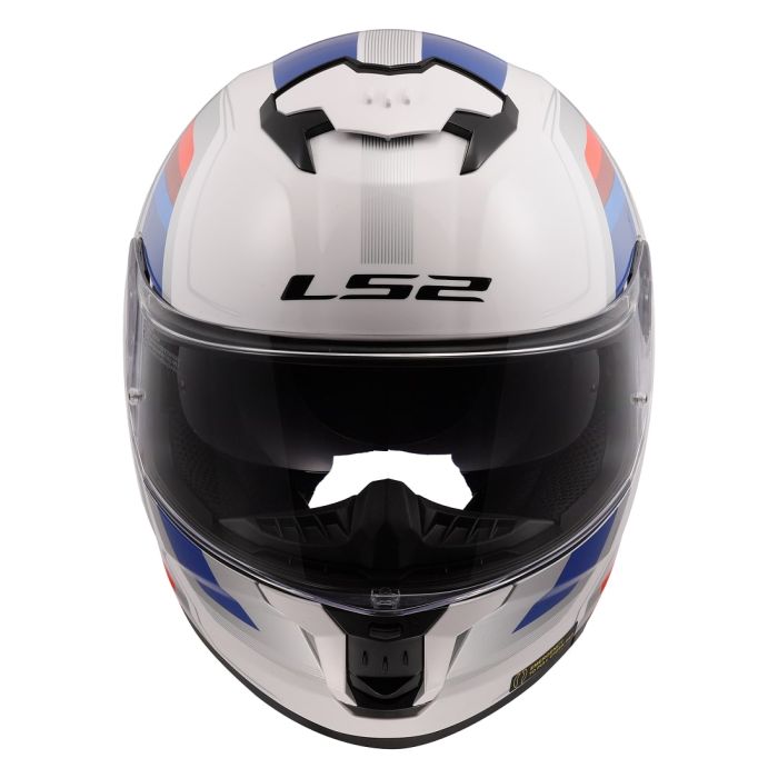 Мотошолом LS2 FF808 Stream 2 Vintage White Blue Red