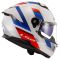 Мотошолом LS2 FF808 Stream 2 Vintage White Blue Red