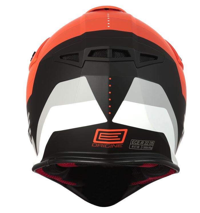 Мотошолом Origine Hero MX Fluo Orange / Black Matt