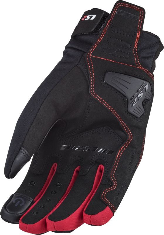 Жіночі рукавички LS2 Jet 2 Lady Gloves Black Red