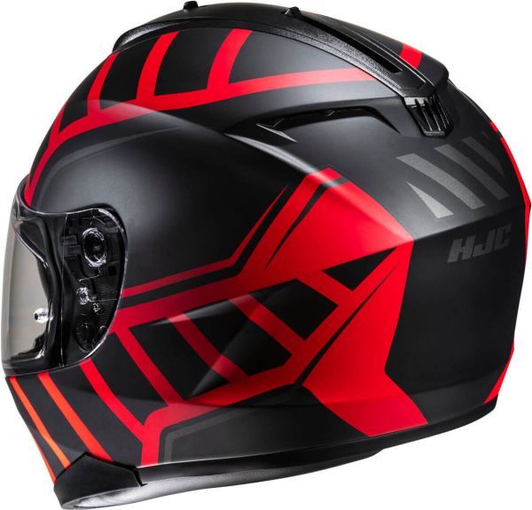 Шолом HJC C70N HOLT MC1SF black/red