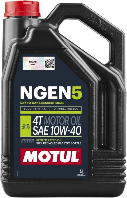 Моторна олива Motul NGEN 5 SAE 10W40 4T (4L)