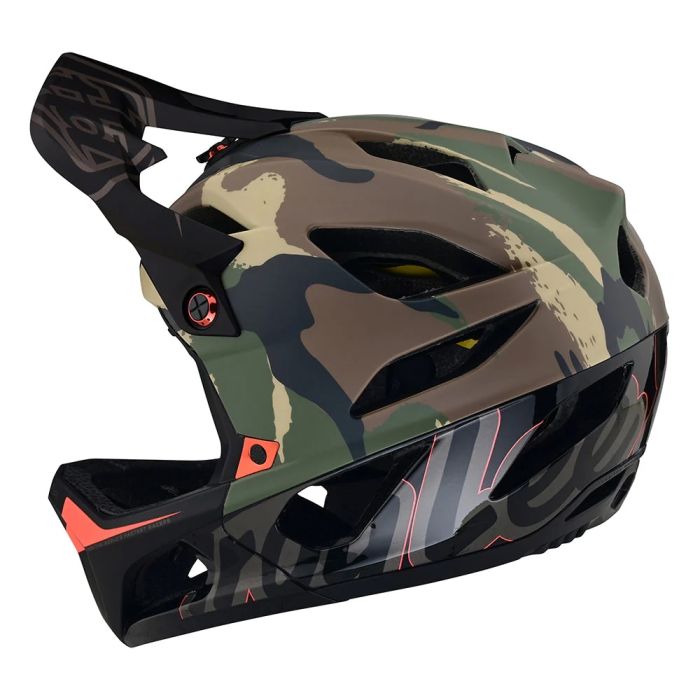 Вело шолом TLD Stage Helmet Signature Camo [ARMY Green]