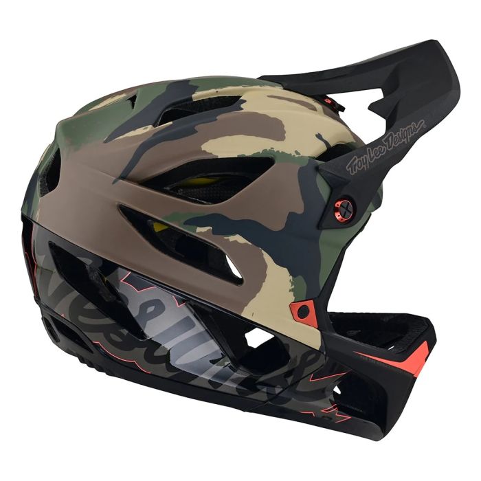 Вело шолом TLD Stage Helmet Signature Camo [ARMY Green]