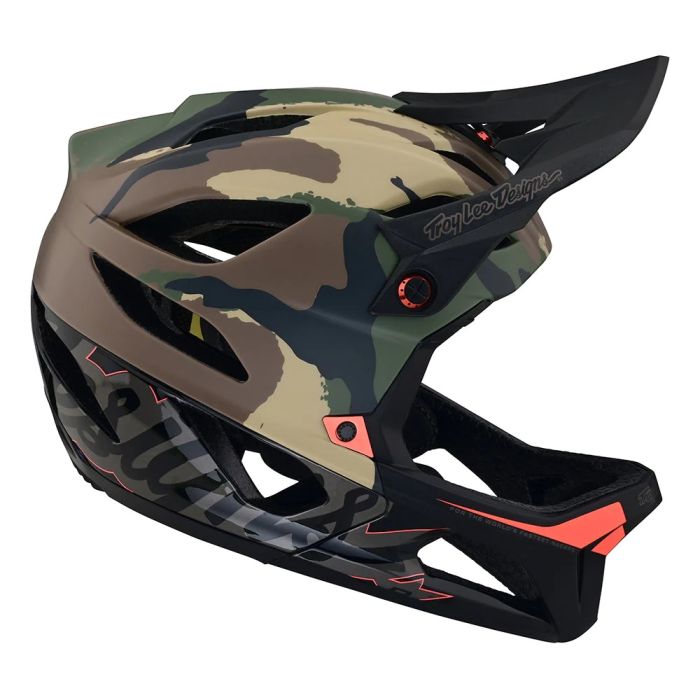 Вело шолом TLD Stage Helmet Signature Camo [ARMY Green]