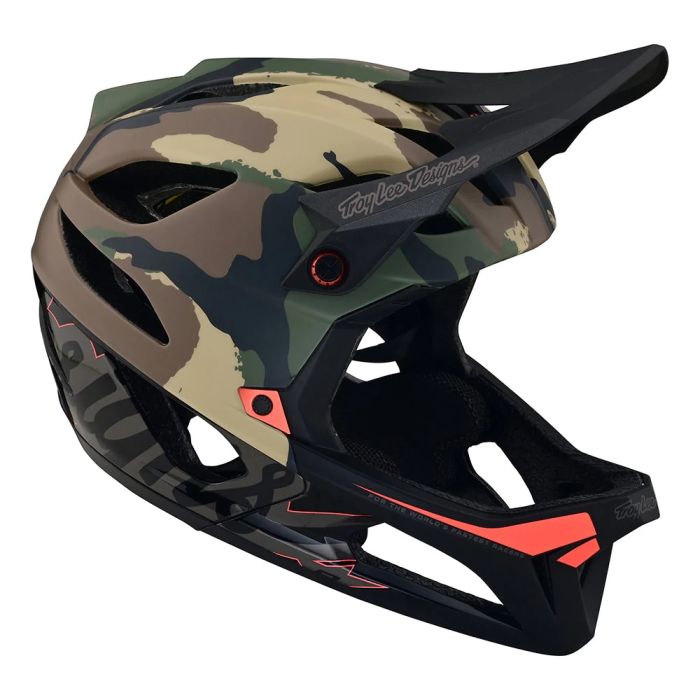 Вело шолом TLD Stage Helmet Signature Camo [ARMY Green]