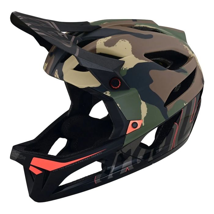 Вело шолом TLD Stage Helmet Signature Camo [ARMY Green]