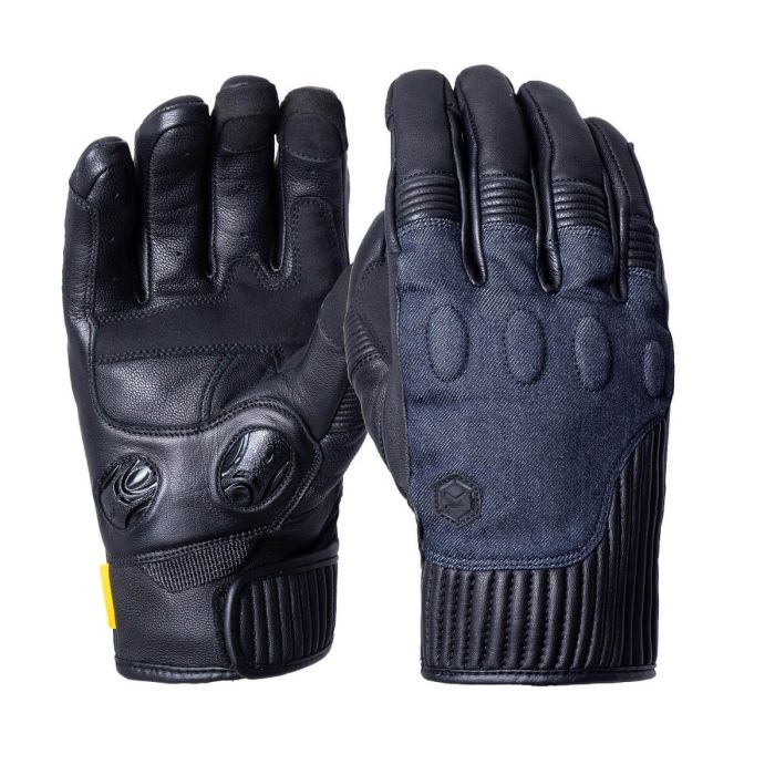 Моторукавиці Knox Hanbury Black/Denim