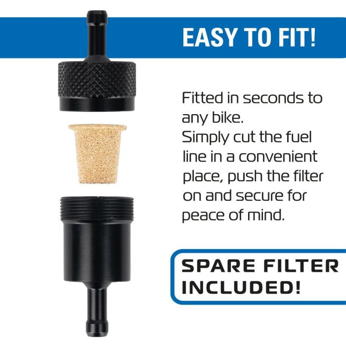 Паливний фільтр Oxford Alloy Fuel Filter 8mm