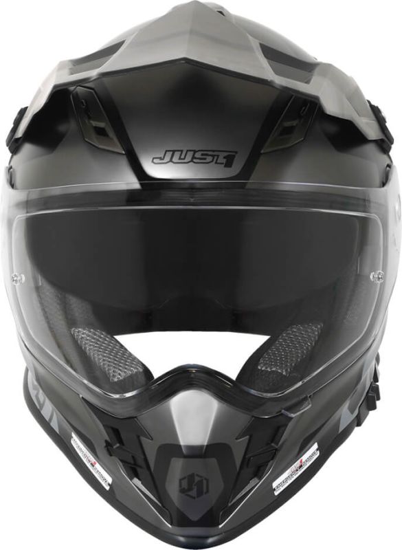 Мотошолом Just1 J34 Pro Tour Titanium/ Black
