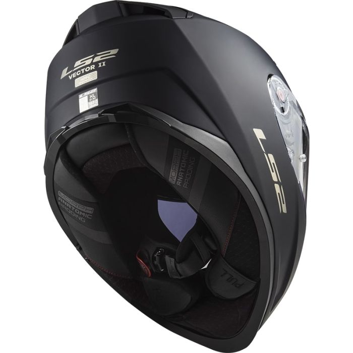 Мотошолом LS2 FF811 Vector 2 Solid Matt Black